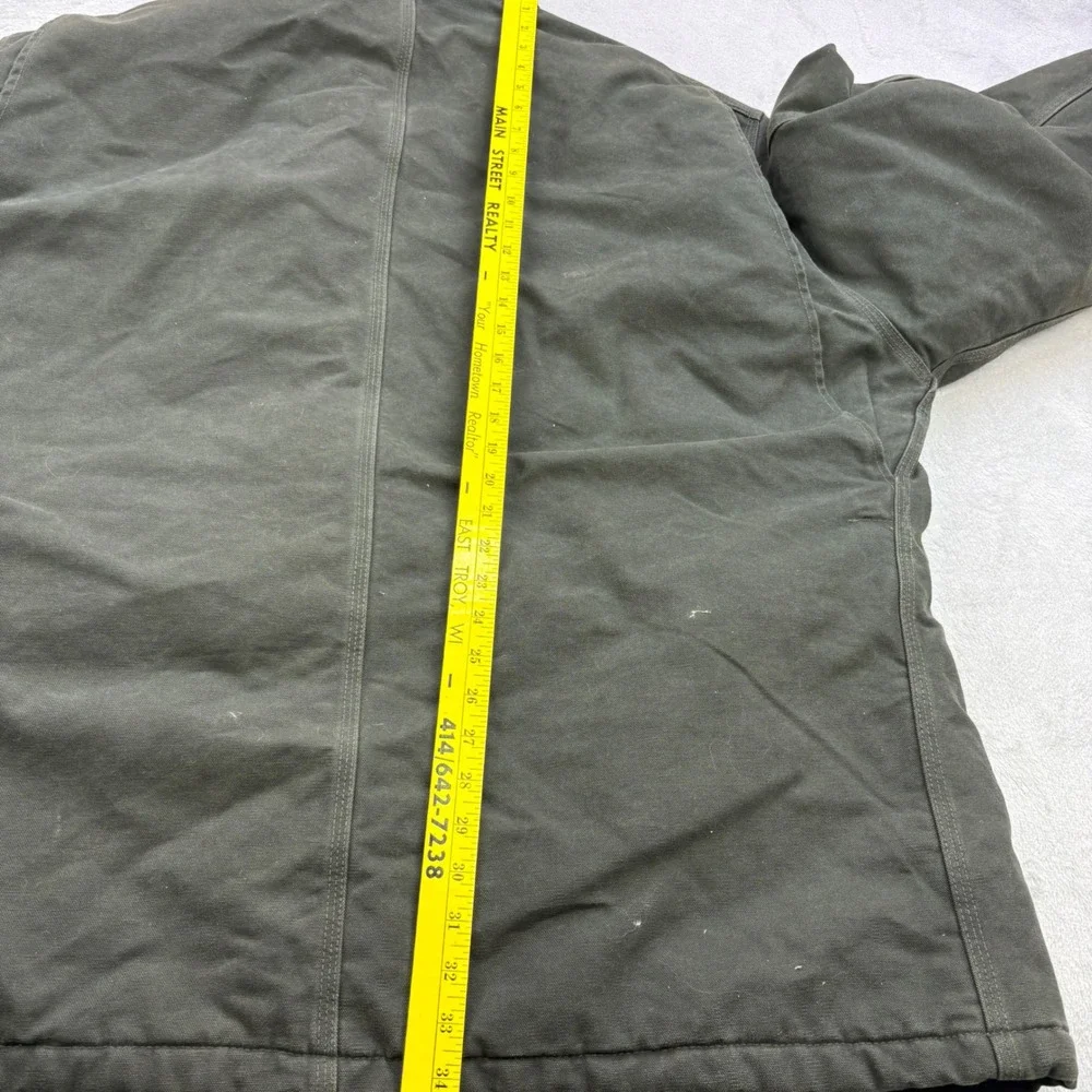 Carhartt Jacket Mens 3XL Tall Chore Coat Workwear C26 MOS Arctic Traditional